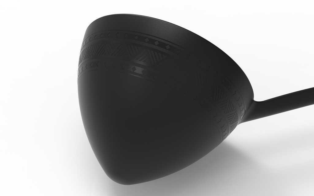 Kava Ladle Carbon Black