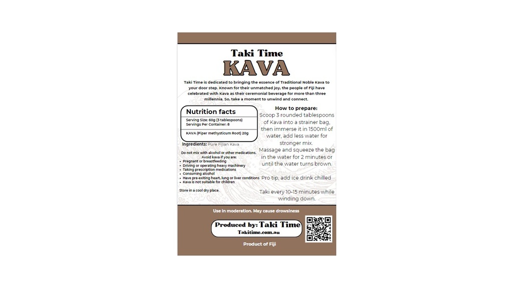 500gram Micronised Kava