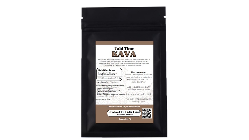500grams Taki Time Premium Instant Kava