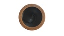 Kava Kaddy Carbon Black with Brown Rim