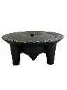 Carbon Black Kava Bowl and Lid