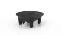 Carbon Black Kava Bowl, Lid and Ladle Set